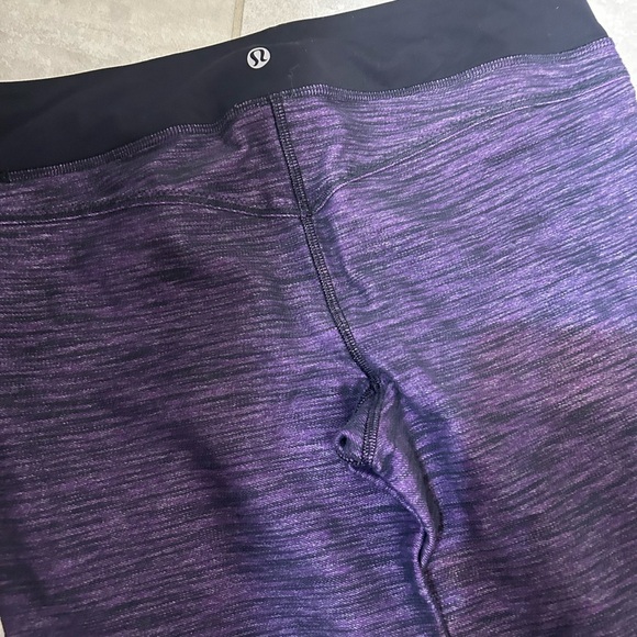 Lululemon yoga purple leggings low rise leggings - Picture 2 of 6